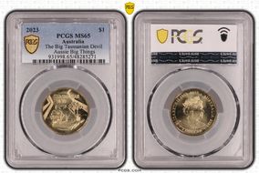 2023 $1 The Big Tasmanian Devil Aussie Big Things MS65