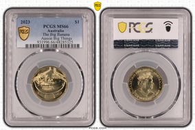 2023 $1 The Big Banana Aussie Big Things MS66