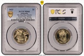 2023 $1 The Big Blue Heeler Aussie Big Things MS66