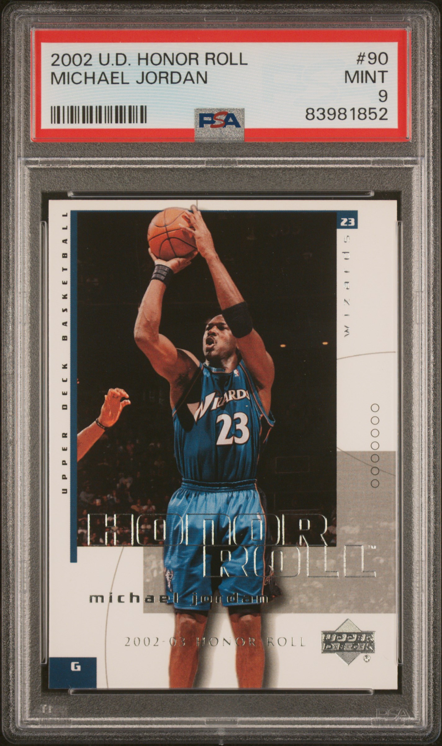 2002 UPPER DECK HONOR ROLL #90 MICHAEL JORDAN