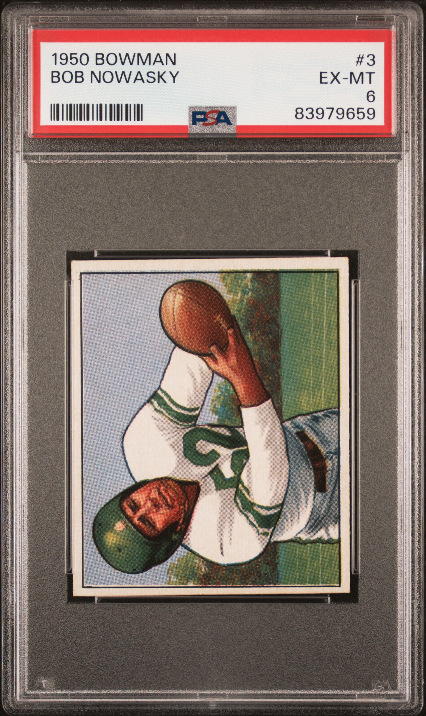 1950 BOWMAN #3 BOB NOWASKY