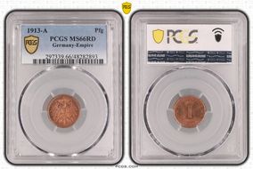 1913-A Pfg MS66RD