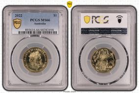 2022 $1 MS66