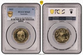 2022 $1 MS65