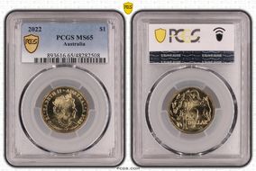 2022 $1 MS65