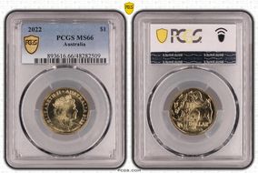 2022 $1 MS66