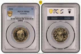 2022 $1 MS66
