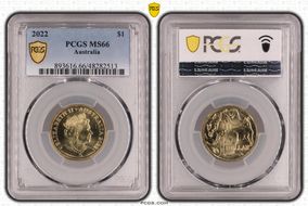 2022 $1 MS66