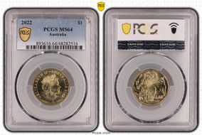 2022 $1 MS64
