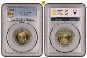 2022 $1 MS64
