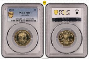 2022 $1 MS64
