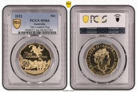 2022 50C The Loaded Dog MS66