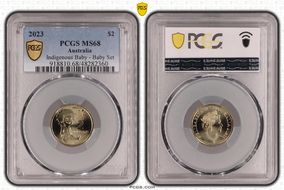 2023 $2 Indigenous Baby - Baby Set MS68