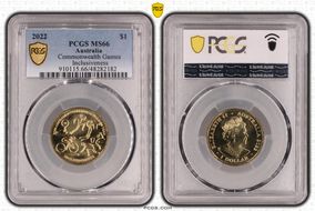 2022 $1 Commonwealth Games Inclusiveness MS66