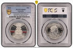 2022 50C Commonwealth Railways-NM25 Australian Rail Heritage MS69