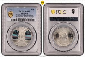 2022 50C WA W945 Banksiadale Australian Rail Heritage MS69