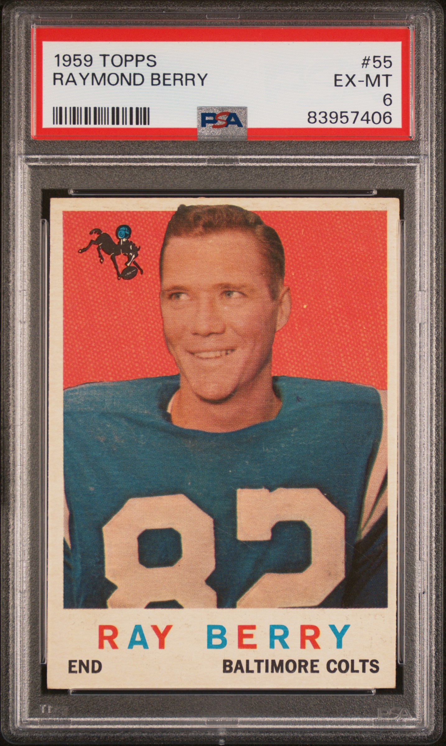 1959 TOPPS #55 RAYMOND BERRY