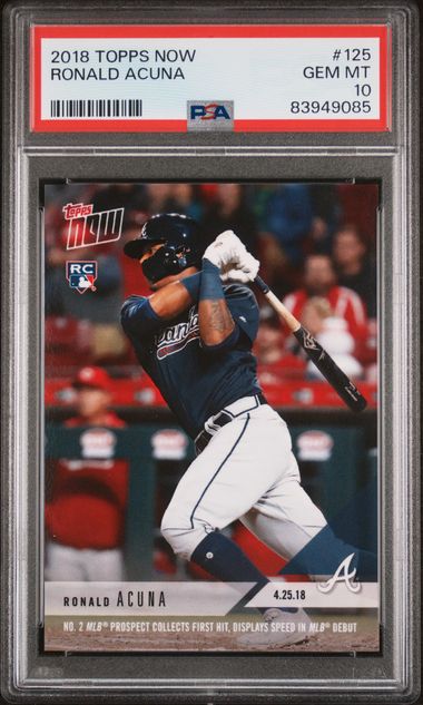 Topps Ronald Acuna front