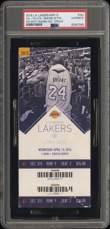 Authentic cert 83947565