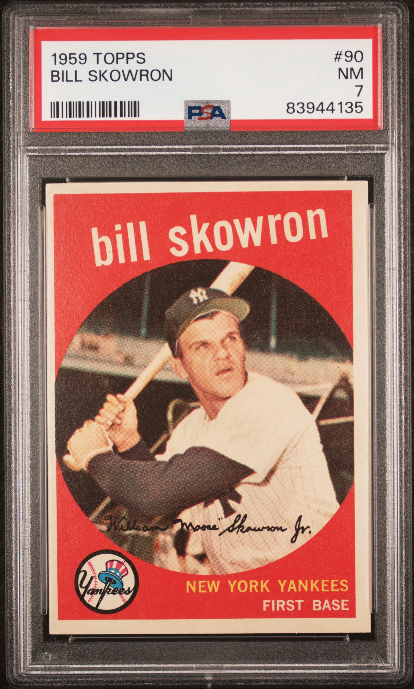 1959 TOPPS #90 BILL SKOWRON