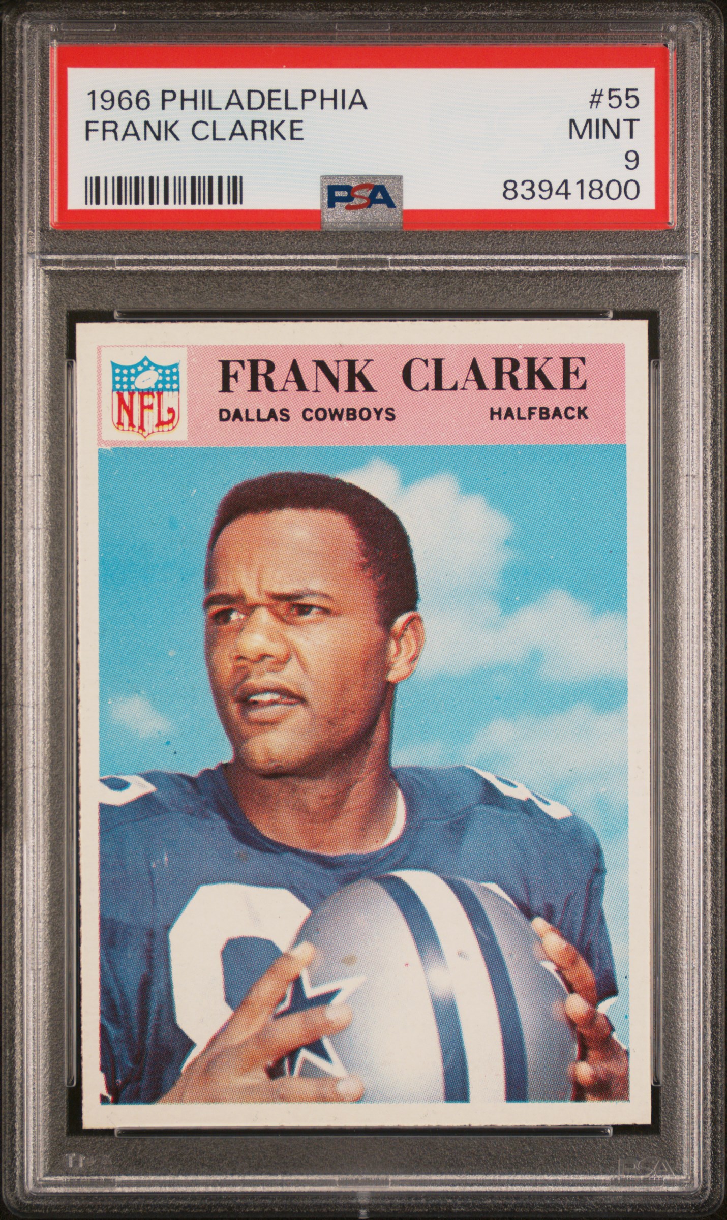 1966 PHILADELPHIA #55 FRANK CLARKE