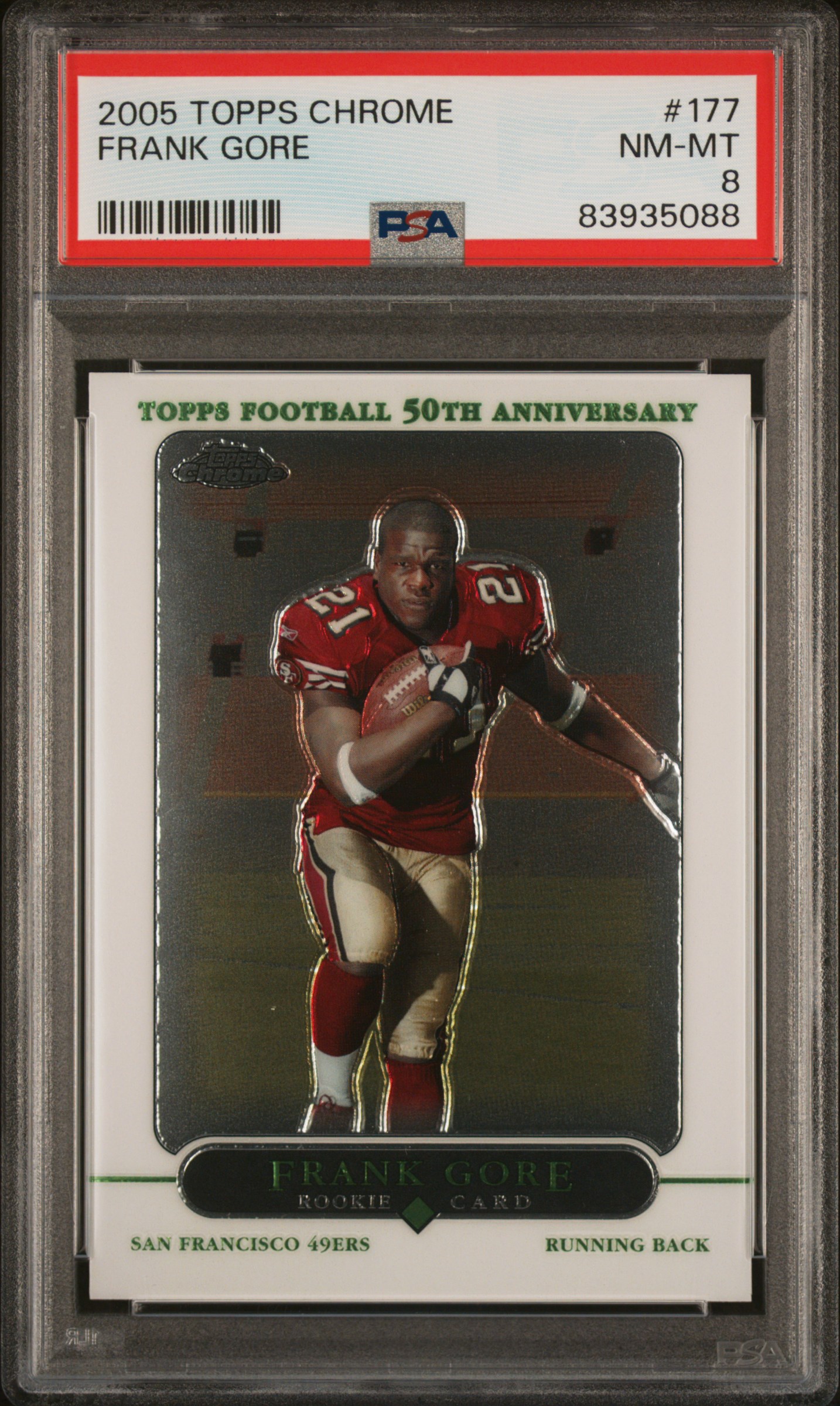 2005 TOPPS CHROME #177 FRANK GORE