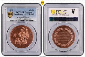 1830 Medal Constitution AE SP1