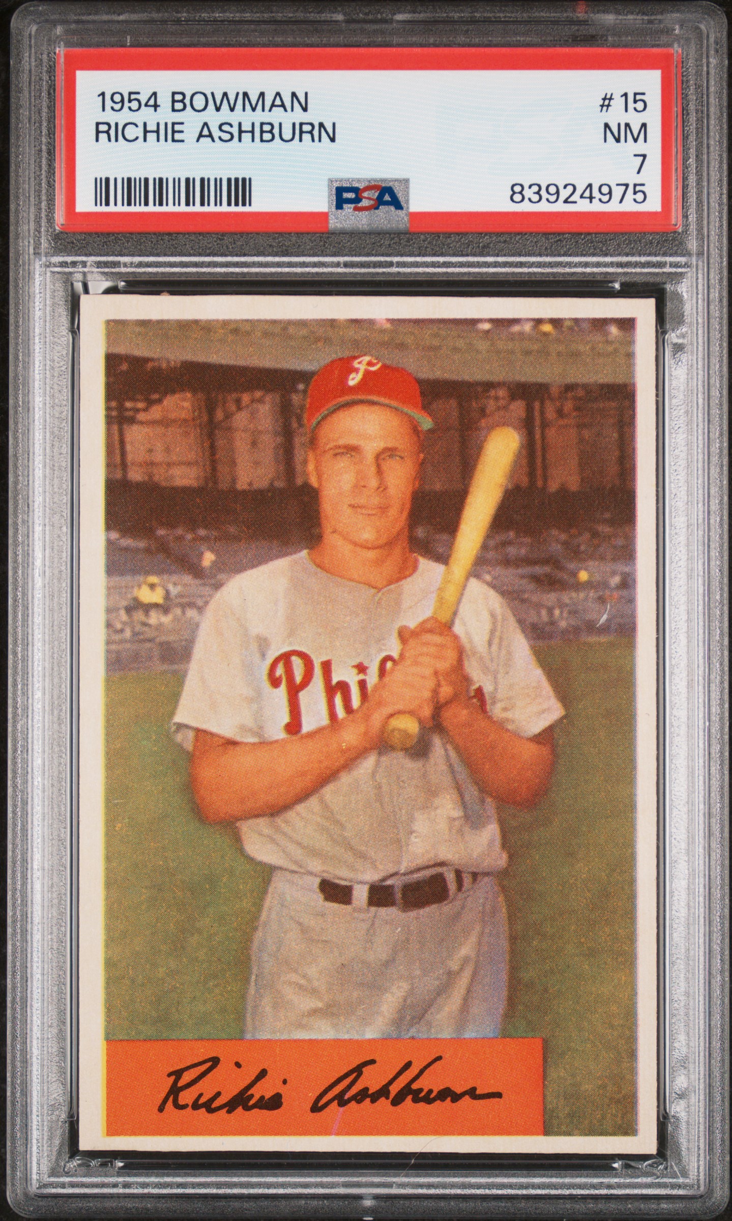 1954 BOWMAN #15 RICHIE ASHBURN