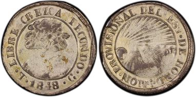 1848-T G 2 R KM-19b CREZCA VF35