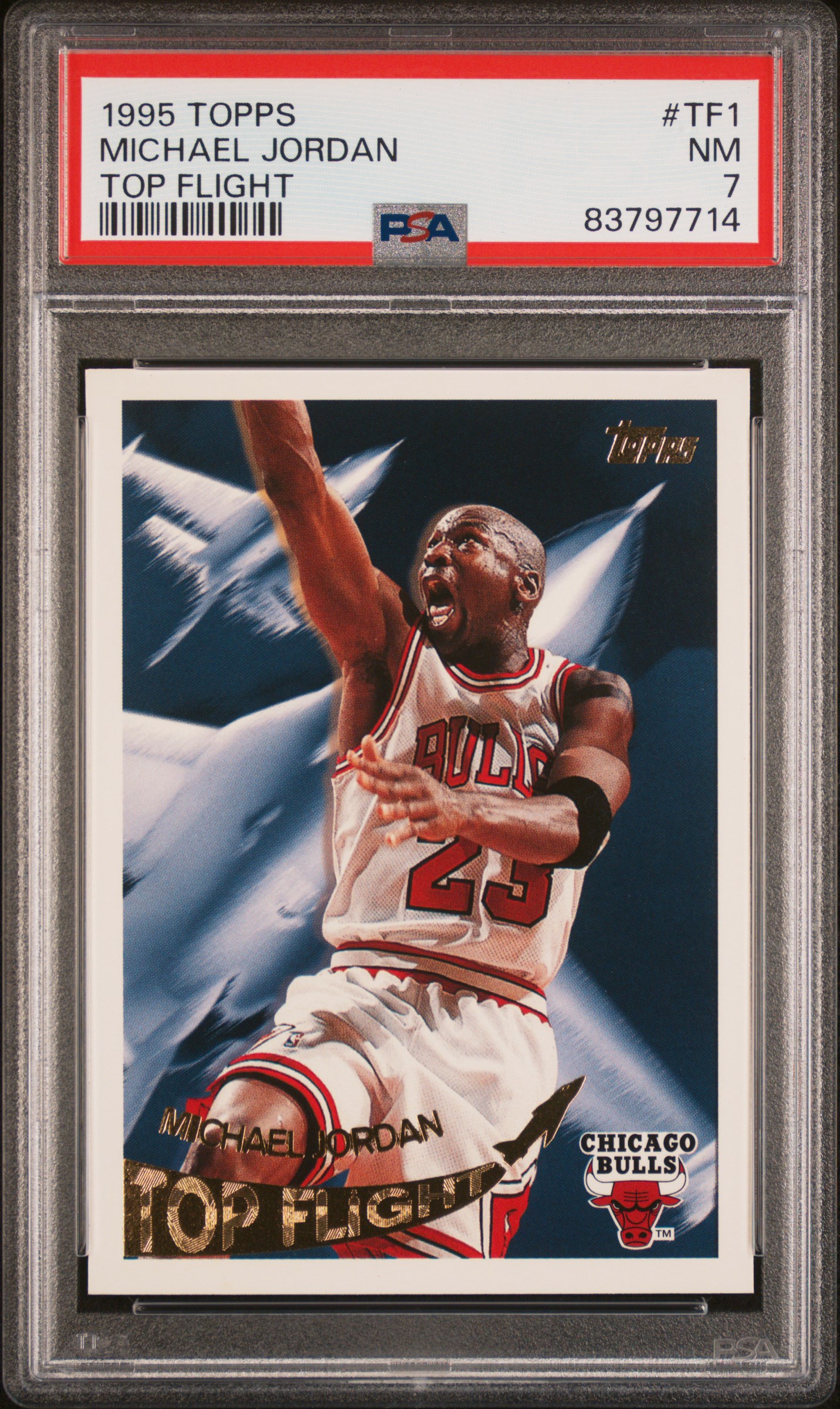 1995 TOPPS TOP FLIGHT #TF1 MICHAEL JORDAN TOP FLIGHT