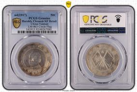 (1917) 50C LM-863 Circle Flag N1