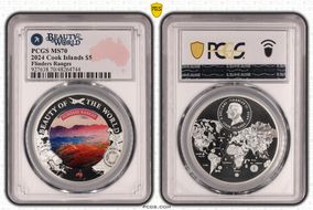 2024 $5 Flinders Ranges Beauty of the World MS70