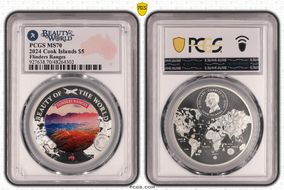 2024 $5 Flinders Ranges Beauty of the World MS70