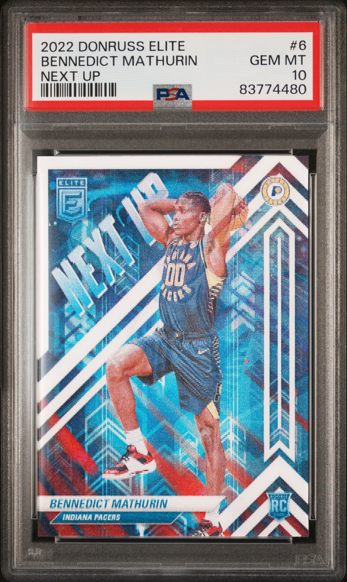 2022 PANINI DONRUSS ELITE NEXT UP #6 BENNEDICT MATHURIN NEXT UP