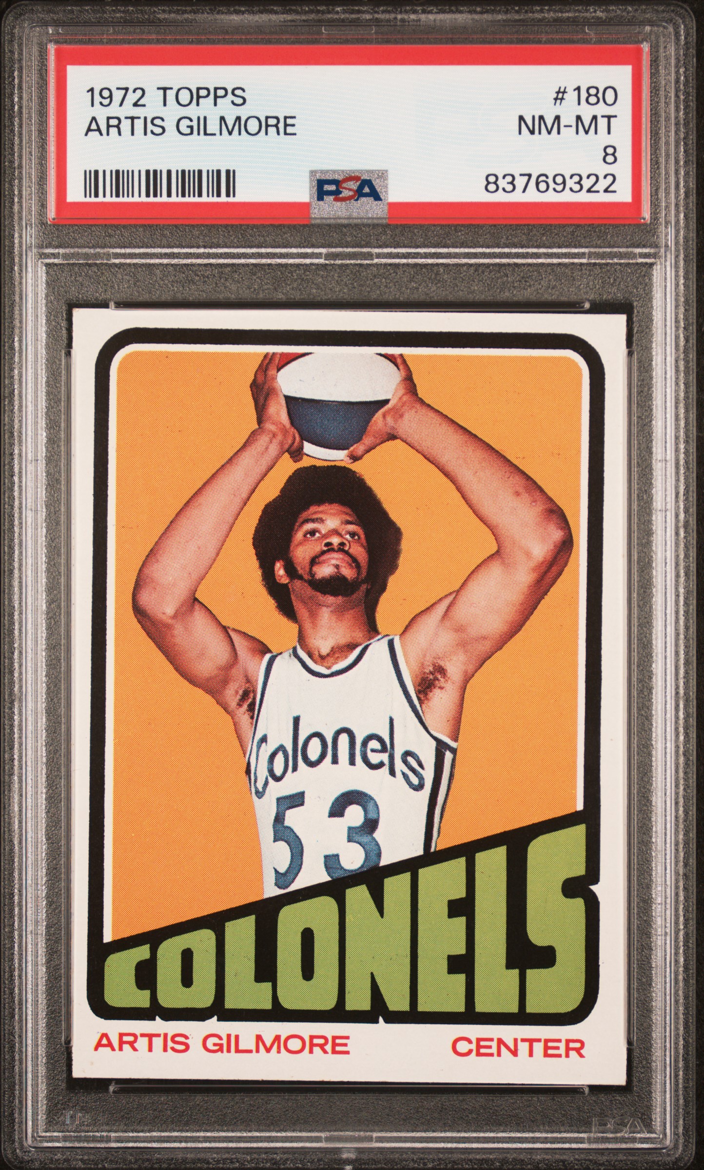 1972 TOPPS #180 ARTIS GILMORE