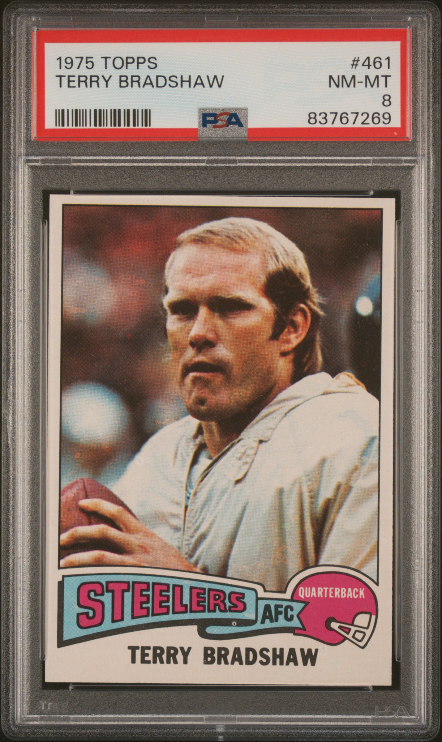 1975 TOPPS #461 TERRY BRADSHAW