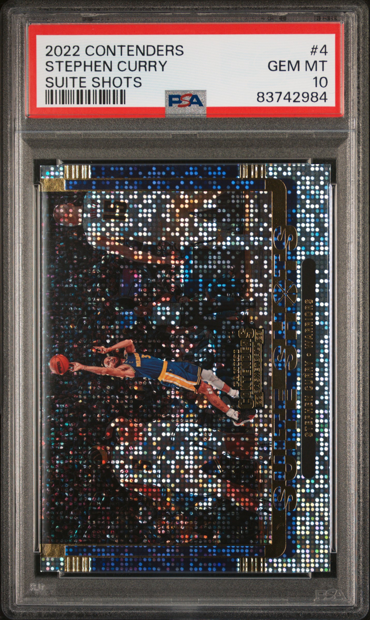 2022 PANINI CONTENDERS SUITE SHOTS #4 STEPHEN CURRY SUITE SHOTS