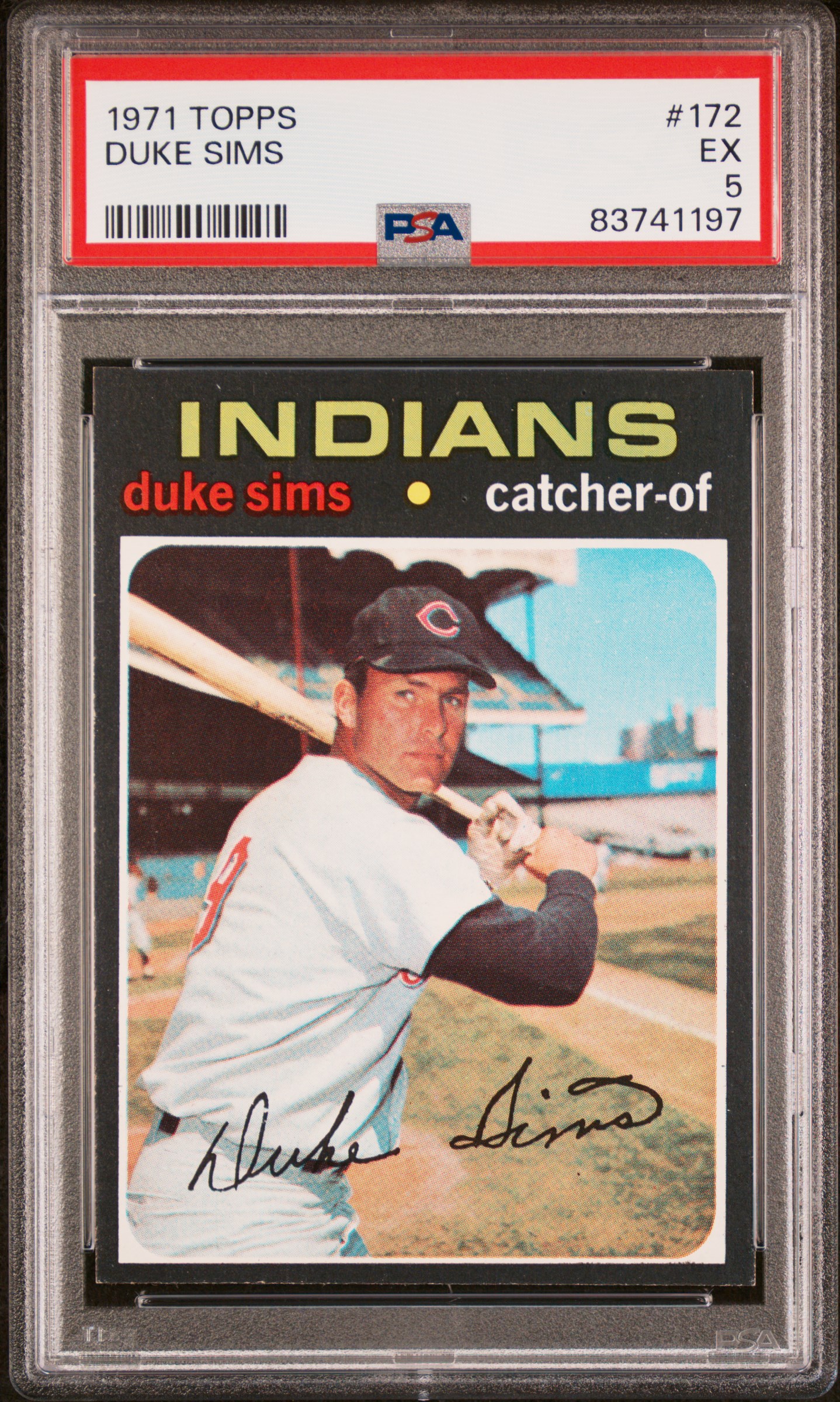 1971 TOPPS #172 DUKE SIMS