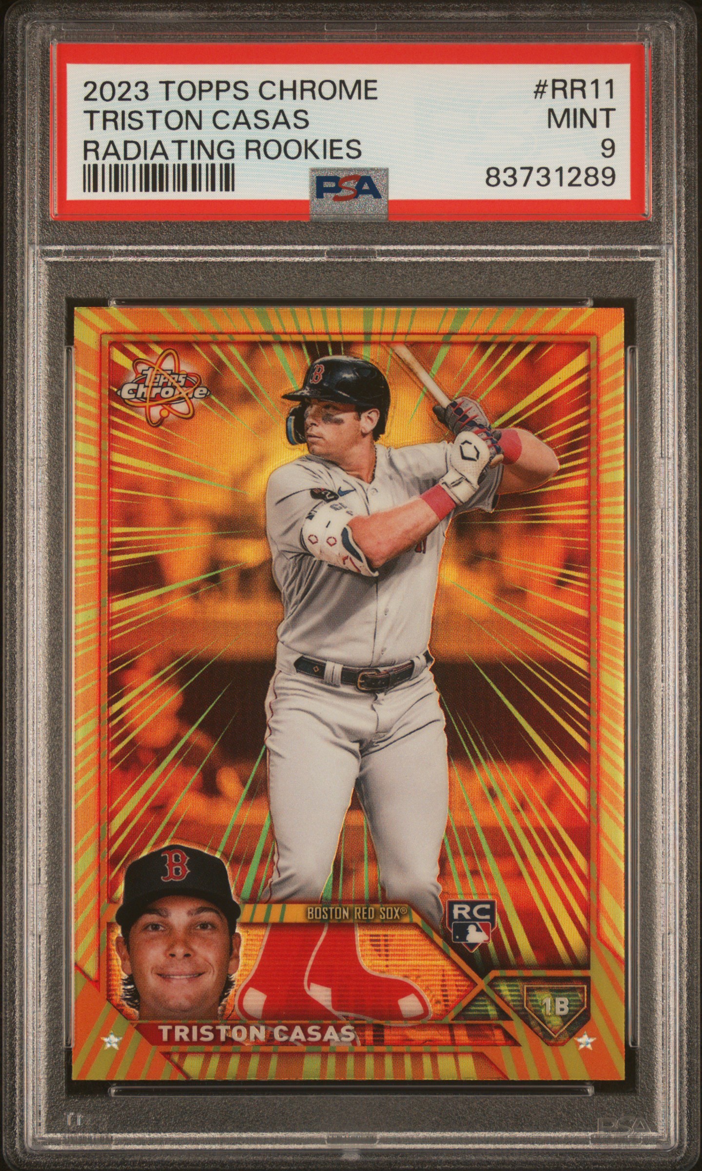 2023 TOPPS CHROME RADIATING ROOKIES #RR11 TRISTON CASAS