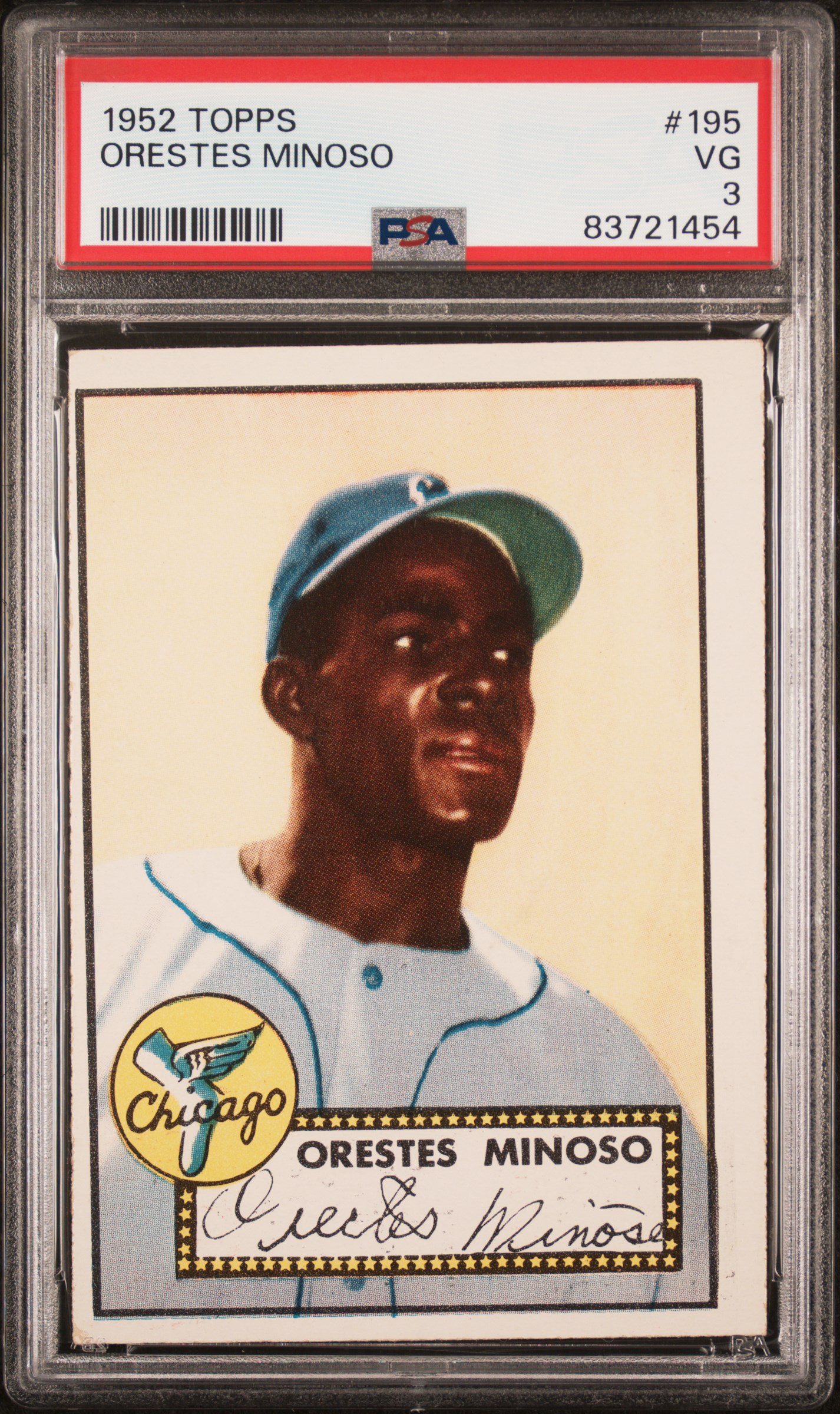 1952 TOPPS #195 ORESTES MINOSO