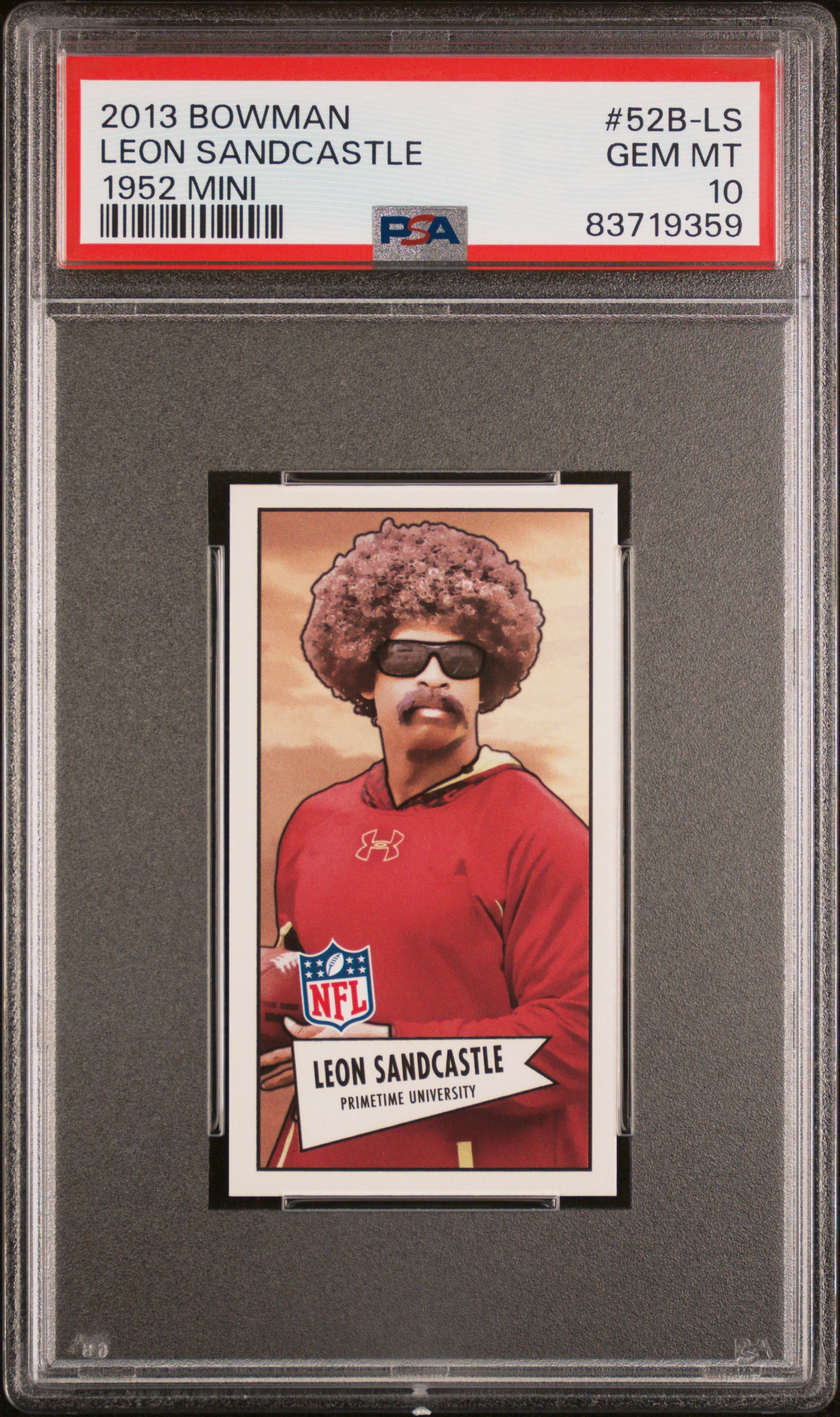 2013 BOWMAN 1952 MINI #52B-LS LEON SANDCASTLE 1952 MINI