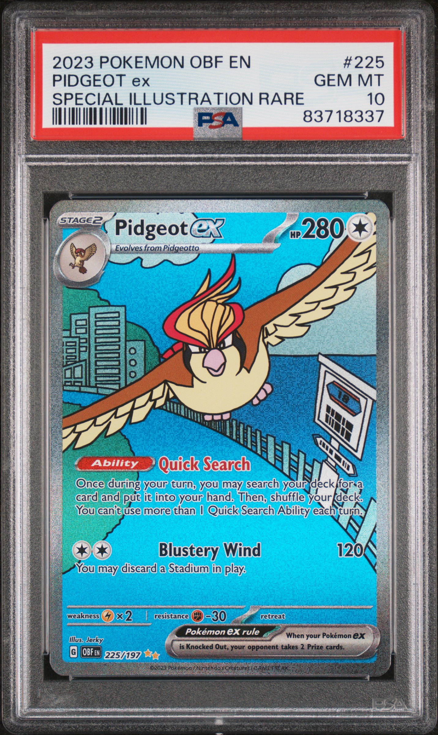 Pidgeot ex #225