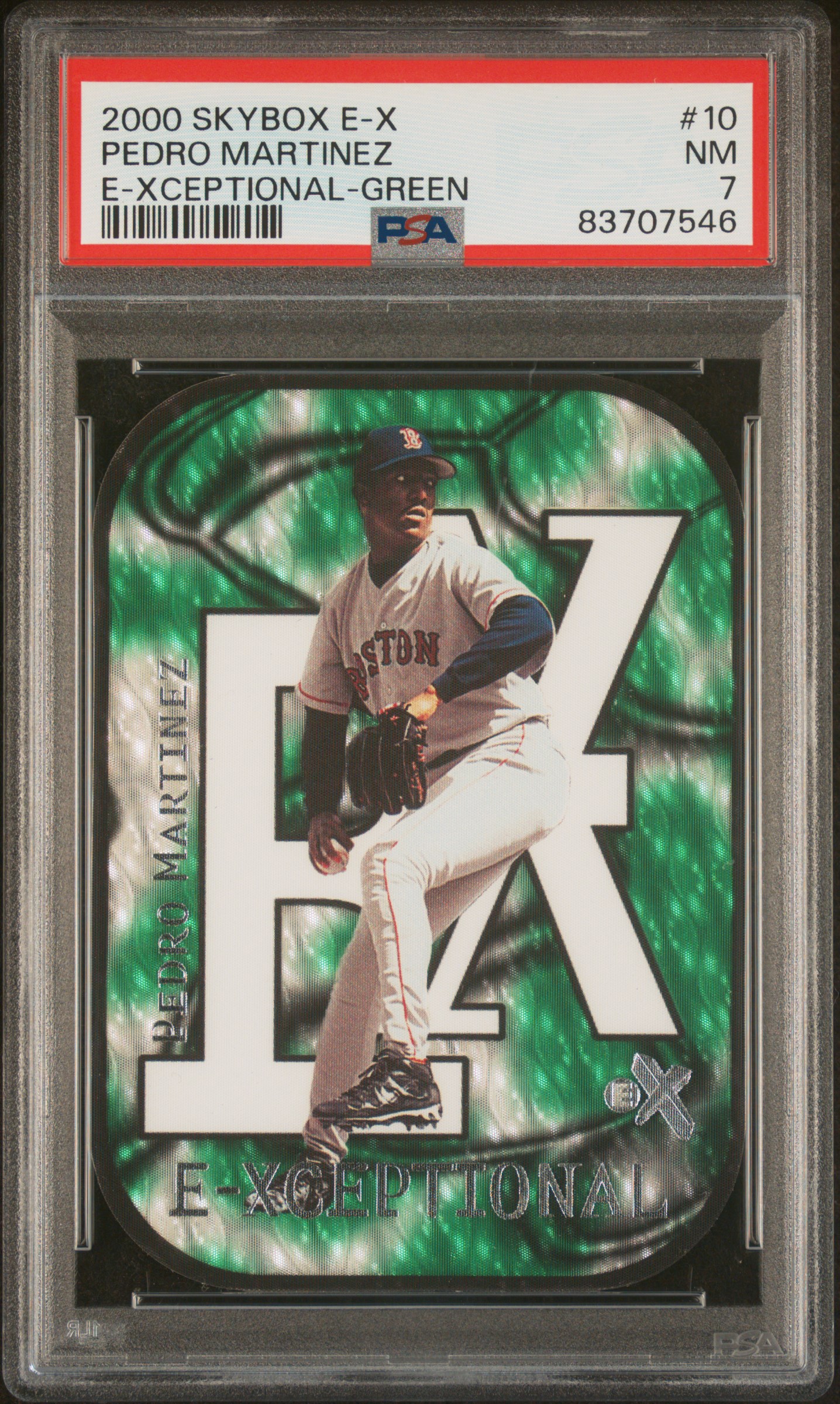 Splendid Sports Cards's 2000 Skybox E-X E-Xceptional Pedro