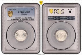 1943-M 20C MS65