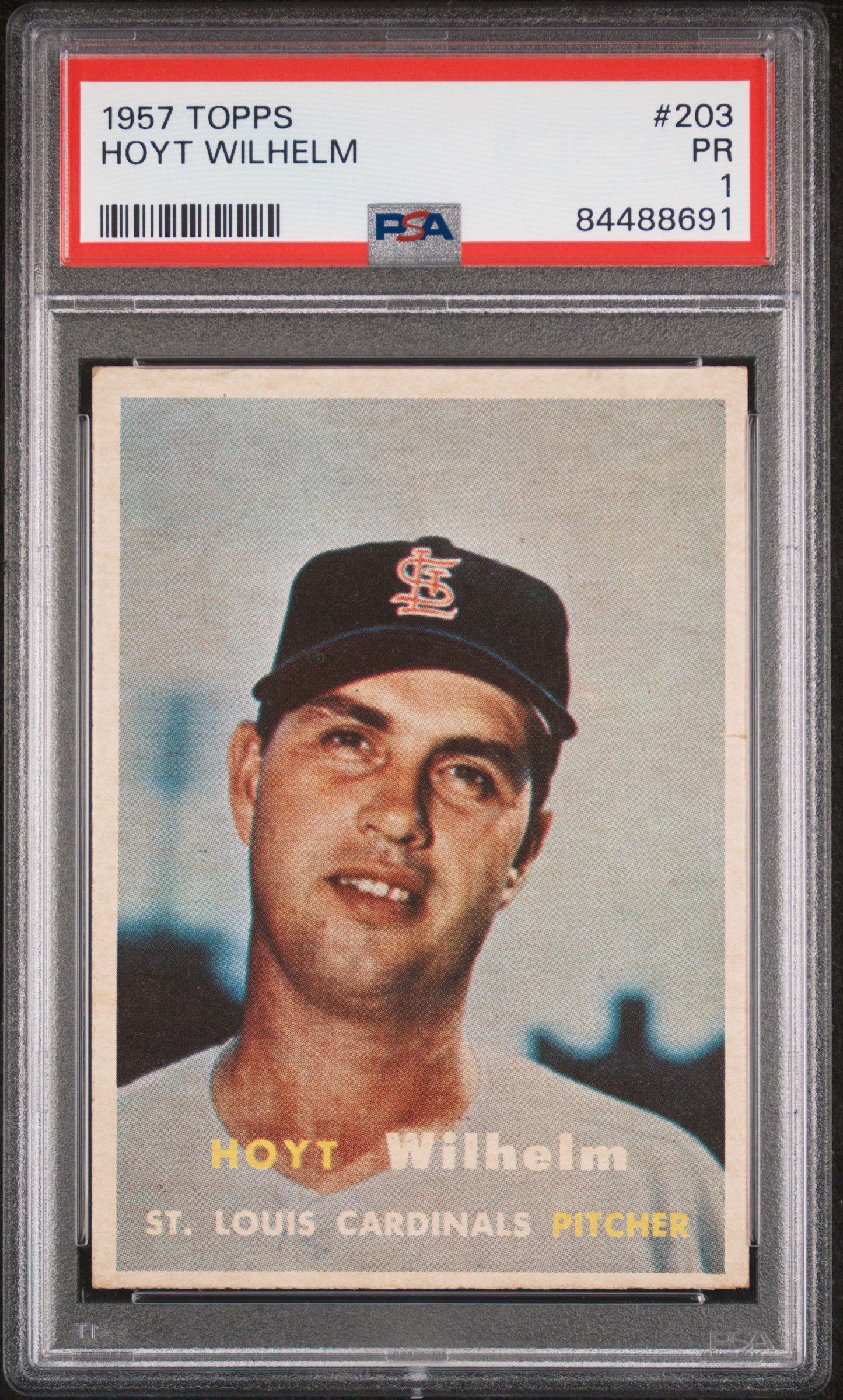 1957 TOPPS #203 HOYT WILHELM
