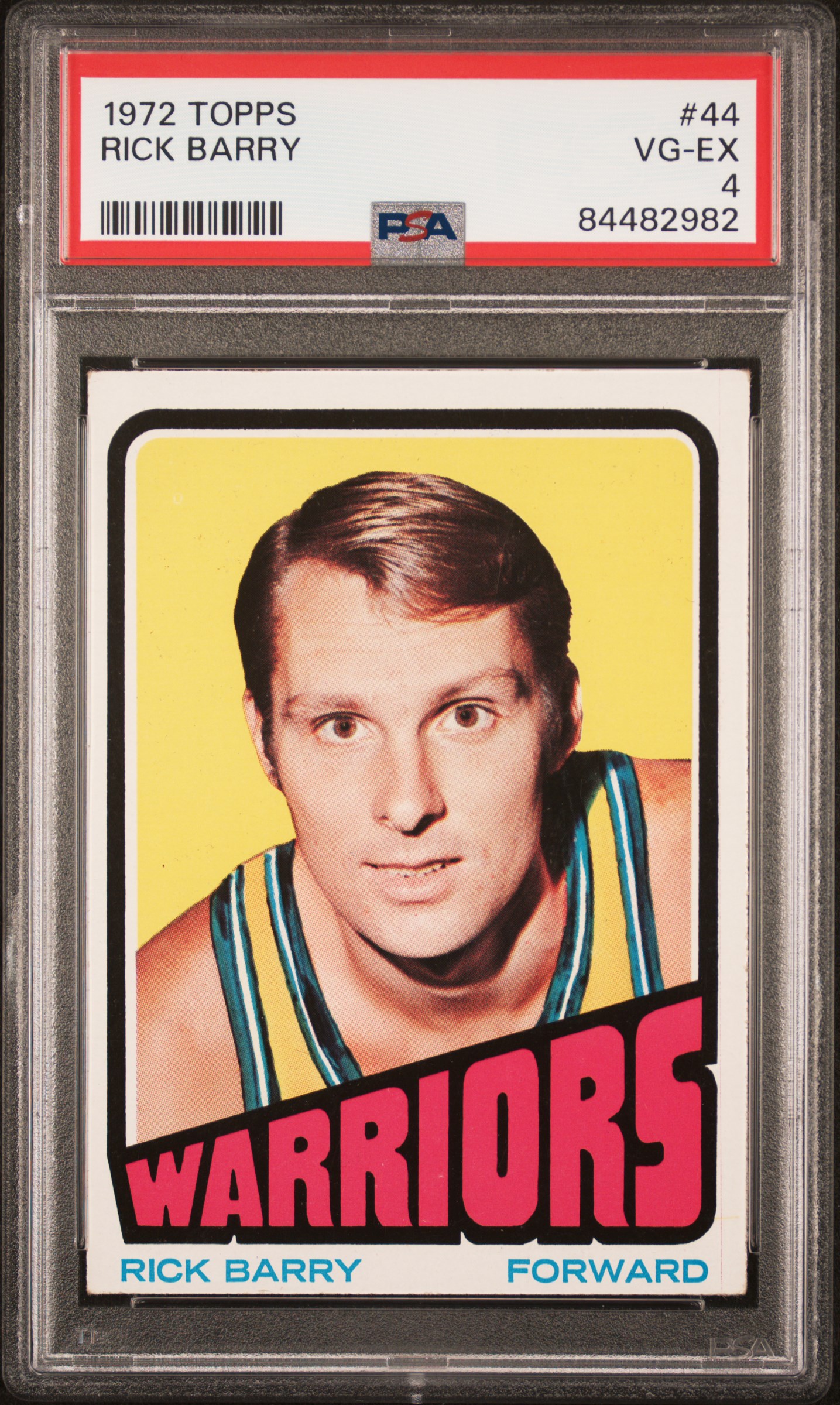 1972 TOPPS #44 RICK BARRY