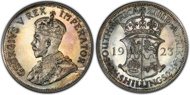 1923 2 1/2S KM-19.1  Ag PR64