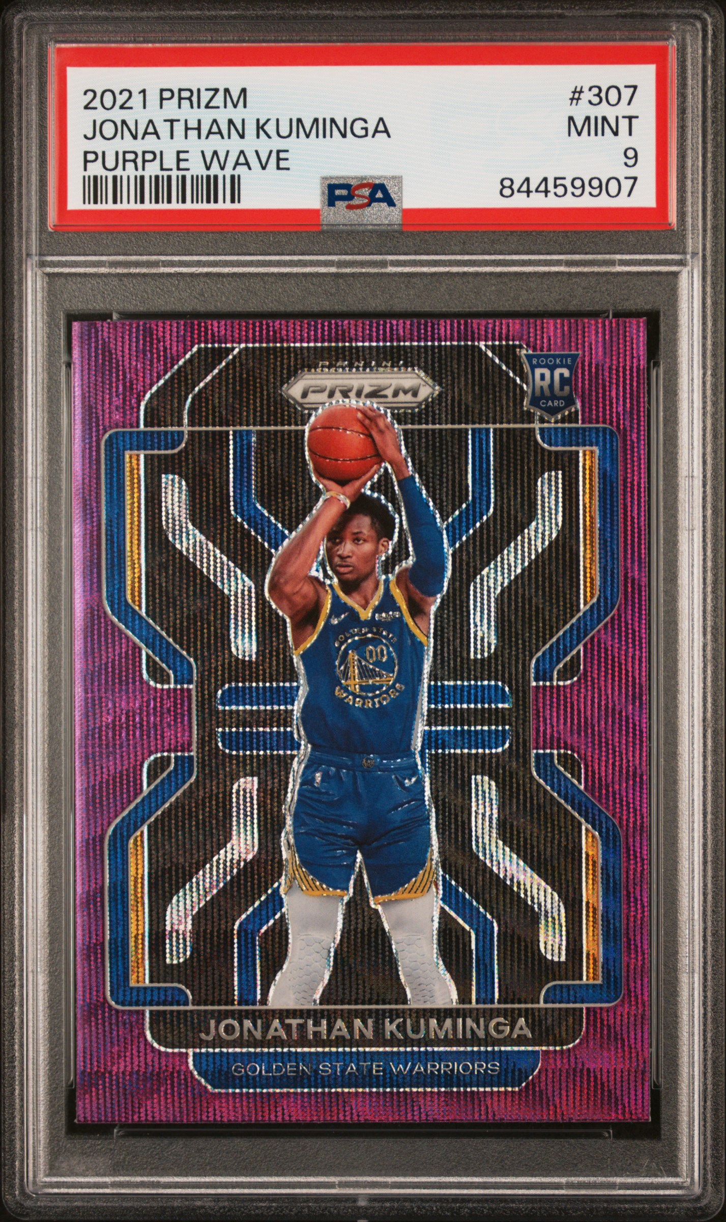 Jonathan Kuminga 2021 Prizm #307 Purple Wave Price Guide - Sports 