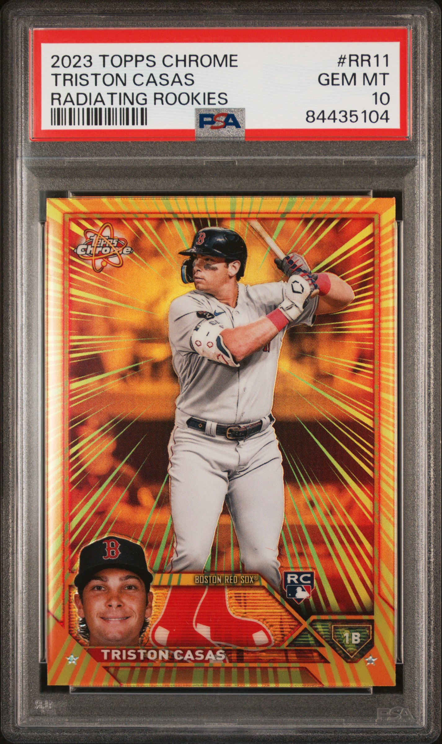 2023 TOPPS CHROME RADIATING ROOKIES #RR11 TRISTON CASAS