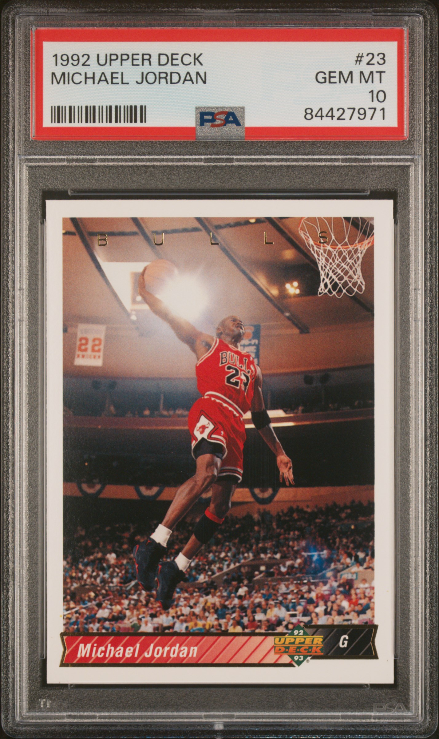 1992 Upper Deck #23 Michael Jordan front